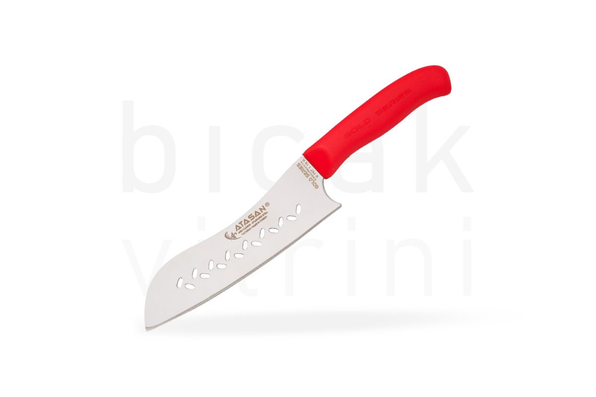 Gold Seri Eğri Santoku Şef Bıçağı - Görsel 3