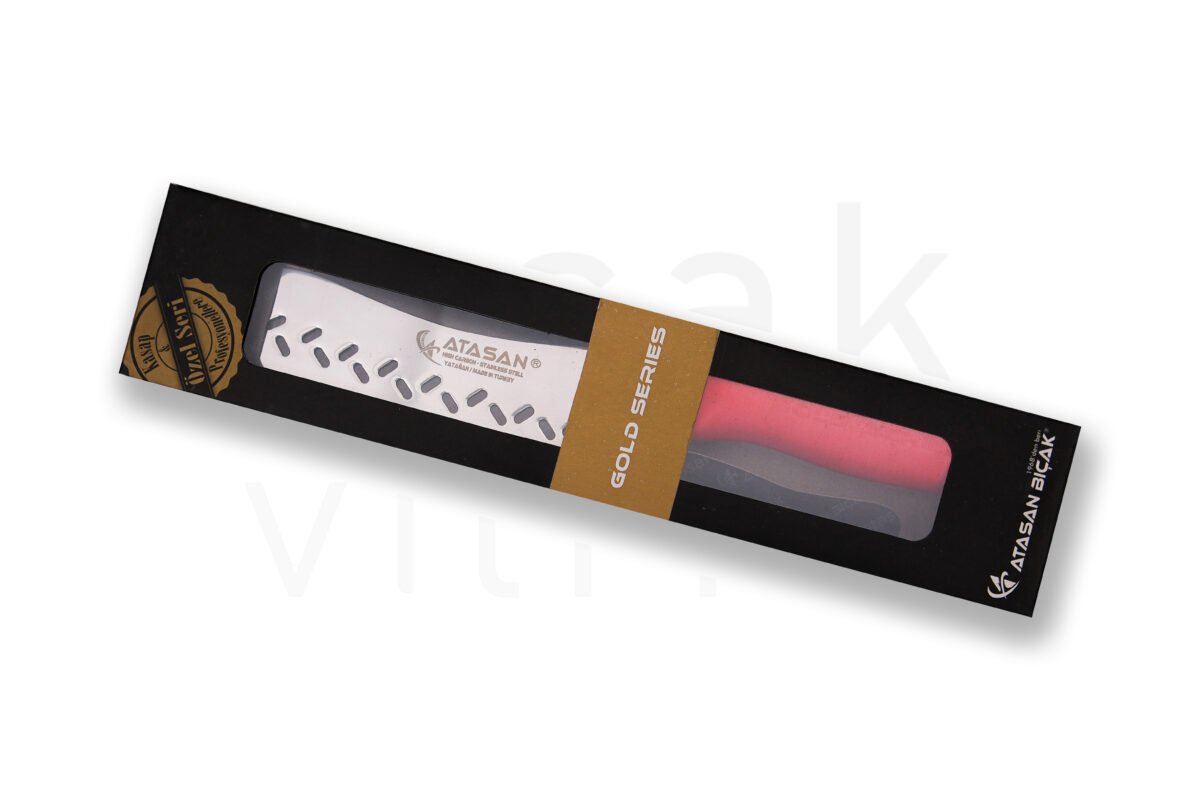 Gold Seri Eğri Santoku Şef Bıçağı - Görsel 4