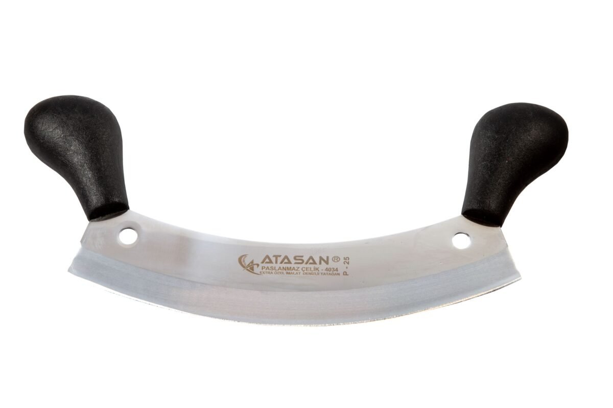 Kıyma Bıçağı, Pizza Bıçağı, Mezzaluna - Görsel 2