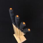 Ahşap Takozlu Platinium Seri 4'lü Bıçak Seti - Görsel 3