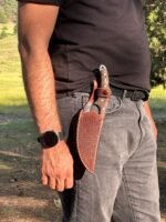 Verzalit Kabza Bıçak Seti (Deri Kılıflı) - Görsel 8