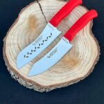 Gold Seri Eğri Santoku Şef Bıçağı - Gold Seri Eğri Şef Bıçağı Düz