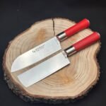 Red Craft Santoku Şef Bıçağı - Red Craft Nakiri Şef Bıçağı