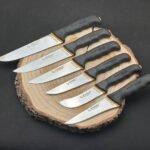 Platinium Seri 6'lı Şef, Kasap, Mutfak Bıçak Seti