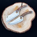 Verzalit Kabza Bıçak Seti (Deri Kılıflı)