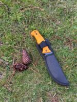 Katoferez Kaplama Plastik Kabza Kamp & Av Bıçağı – 9002 - Görsel 2