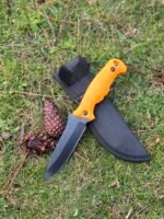 Kamp Baltası - Kataforez Kaplama Plastik Kabza Kamp & Av Bıçağı(9002) - Görsel 3