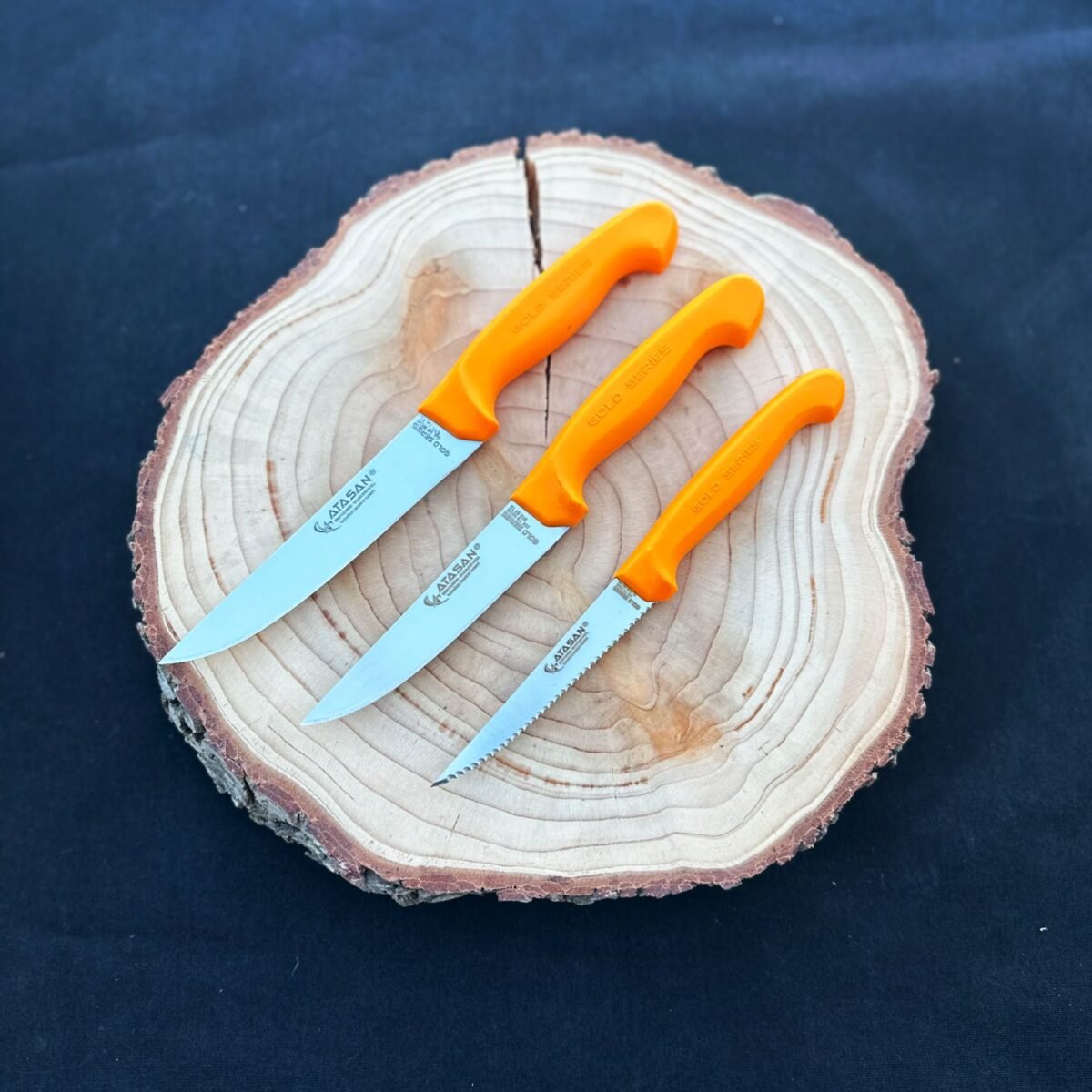 Gold Seri Sebze Bıçak Seti - Görsel 1