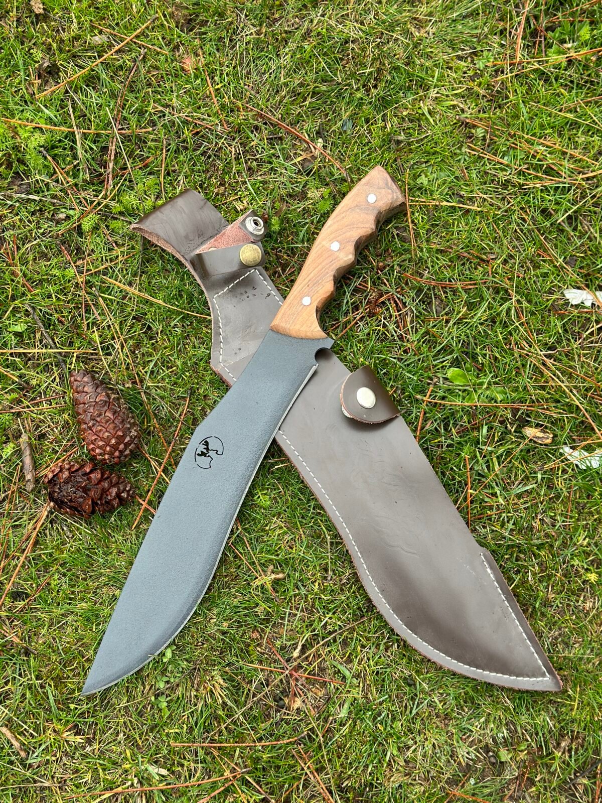 IMG_0259 Karbon Çelik Kamp & Av Bıçağı - 1003 - Görsel 1