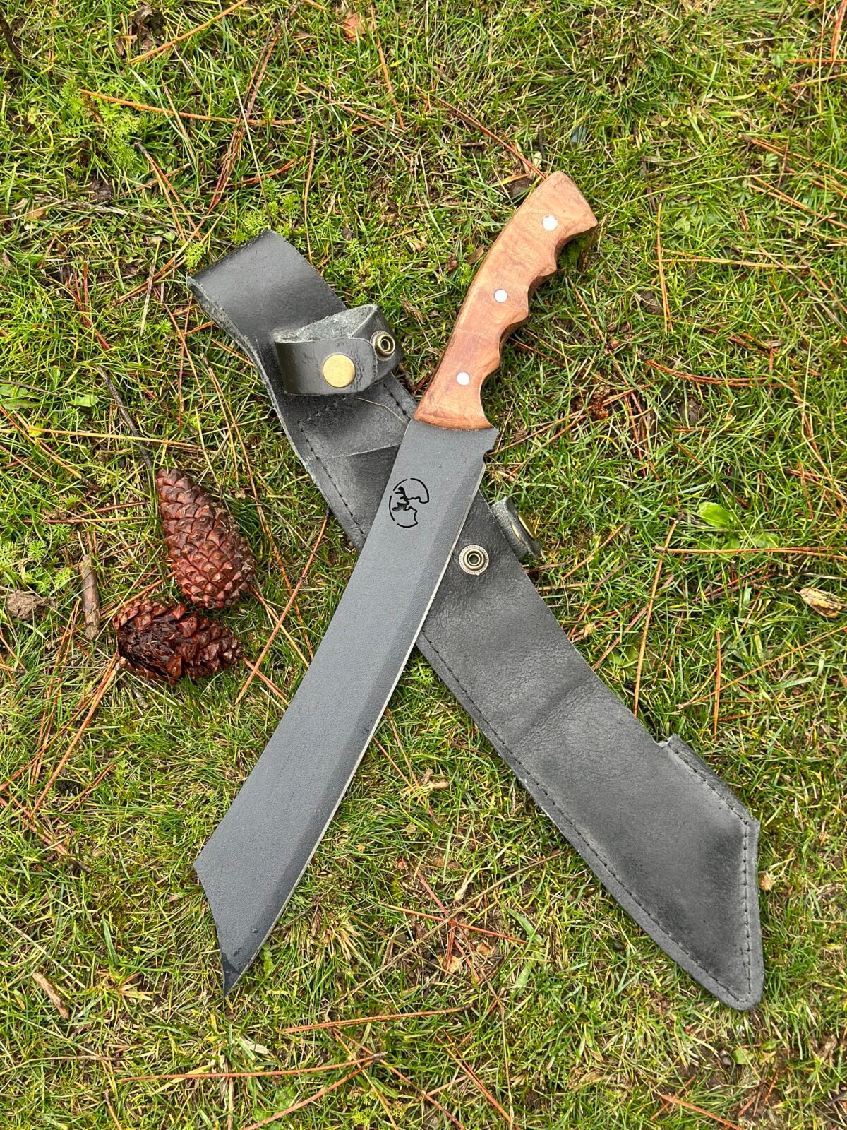 Karbon Çelik Kamp & Av Bıçağı - 1001 - Görsel 1