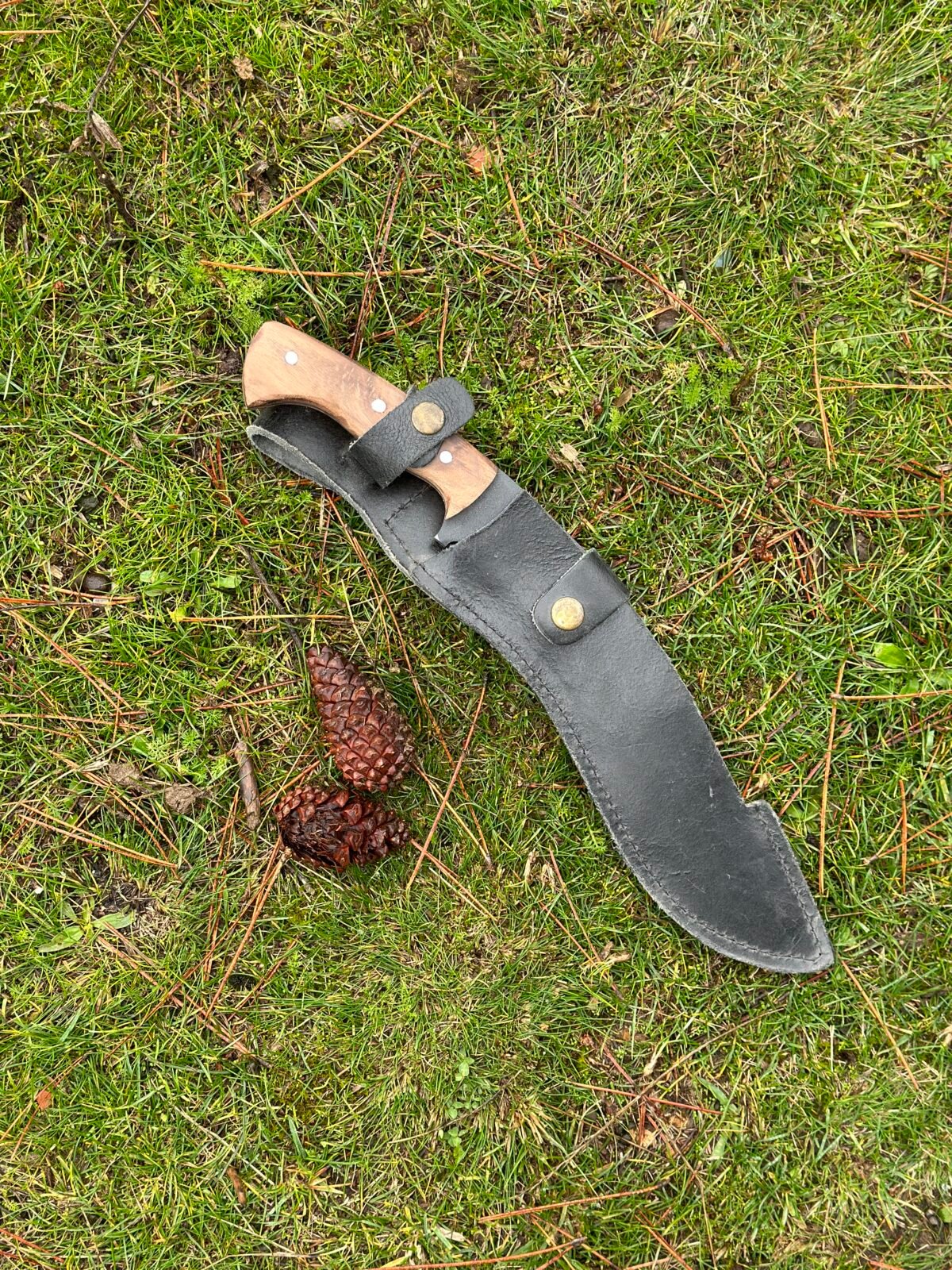 Karbon Çelik Kamp & Av Bıçağı - 1002 - Görsel 4