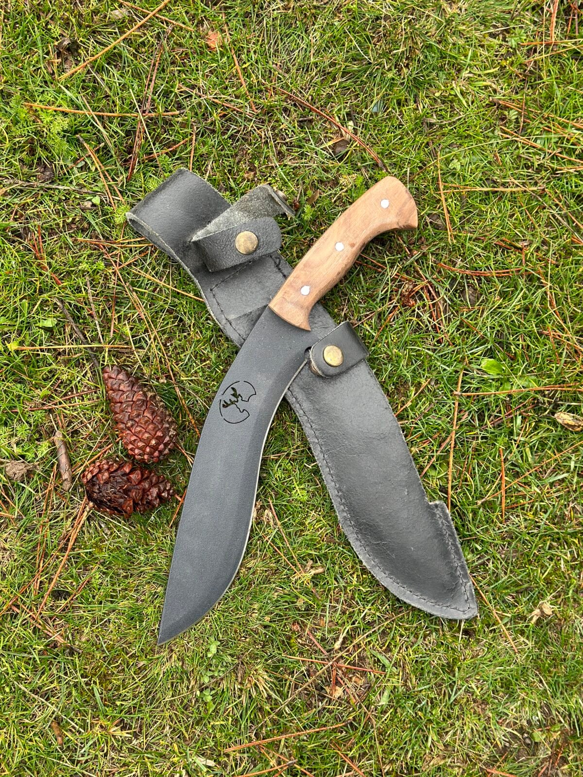 Karbon Çelik Kamp & Av Bıçağı - 1002 - Görsel 2