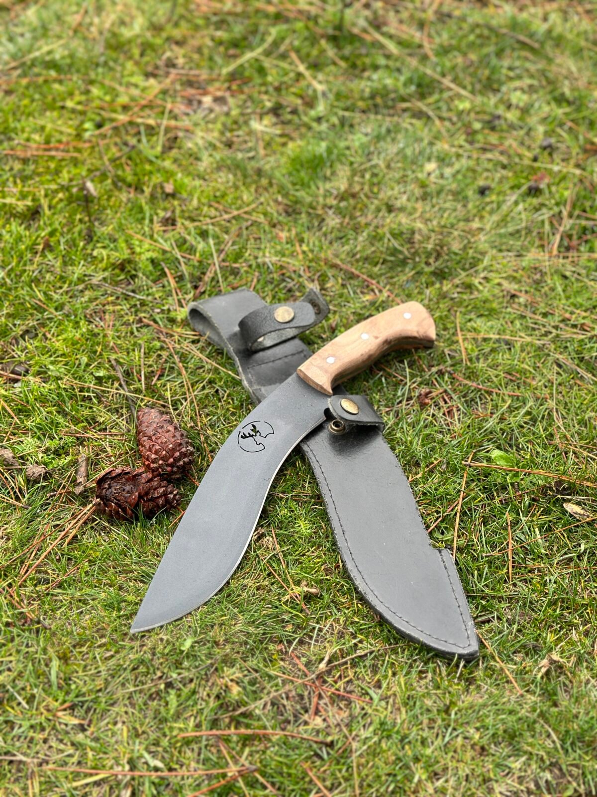 IMG_0268 Karbon Çelik Kamp & Av Bıçağı - 1002 - Görsel 1