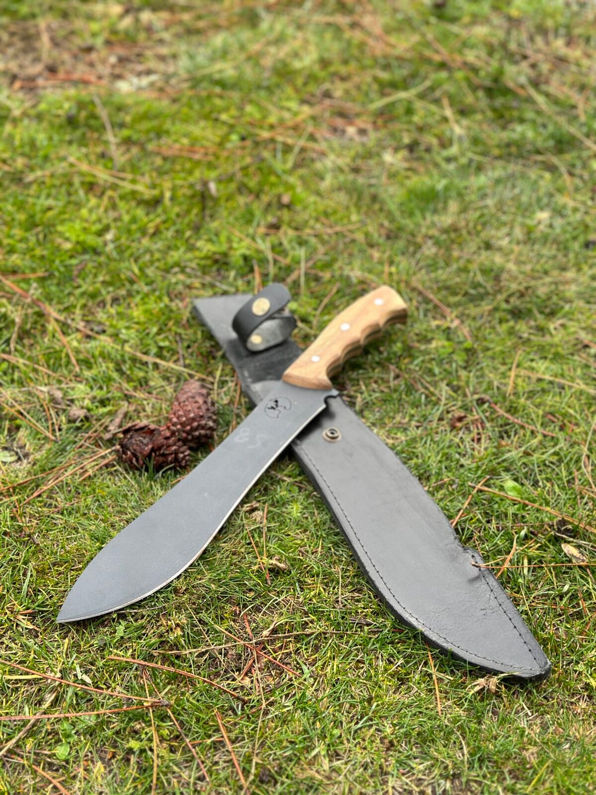 IMG_0271 Karbon Çelik Kamp & Av Bıçağı - 1004 - Görsel 1