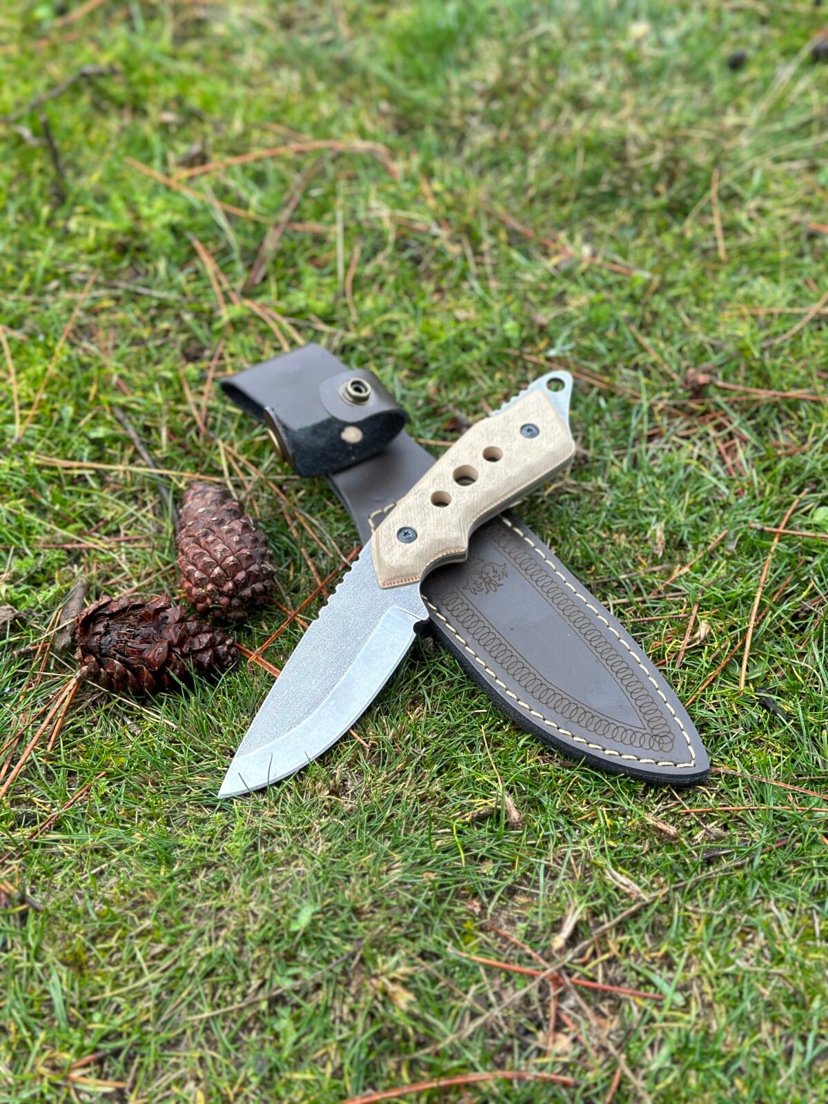 Kompakt Kabza Kamp & Av Bıçağı - 7003 - Görsel 1