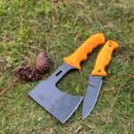 Kamp Baltası - Kataforez Kaplama Plastik Kabza Kamp & Av Bıçağı(9002)