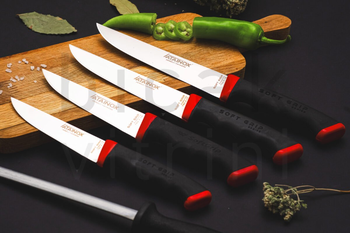 Soft Grip Seri Çantalı Bıçak Seti - Görsel 2