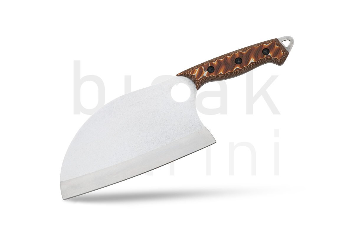 Verzalit Kabza Almazan Model Şef, Kasap, Mutfak, Kamp, Piknik Bıçağı - Görsel 2