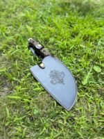 Ceviz Kabza Almazan Model Şef, Kasap, Mutfak, Kamp, Piknik Bıçağı - Görsel 5