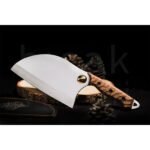 Ceviz Kabza Almazan Model Şef, Kasap, Mutfak, Kamp, Piknik Bıçağı