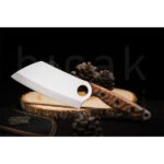 Ceviz Saplı Satır Model Şef, Kasap, Mutfak, Kamp, Piknik Bıçağı