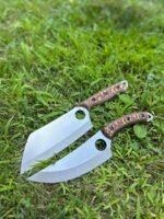 Verzalit Kabza Satır Model Şef, Kasap, Mutfak, Piknik Bıçağı - Verzalit Kabza Şef, Kasap, Mutfak, Piknik Bıçağı