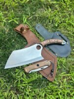 Verzalit Kabza Almazan Şef Bıçağı - Sırttan Kilitli Yaylı Çakı - Görsel 3