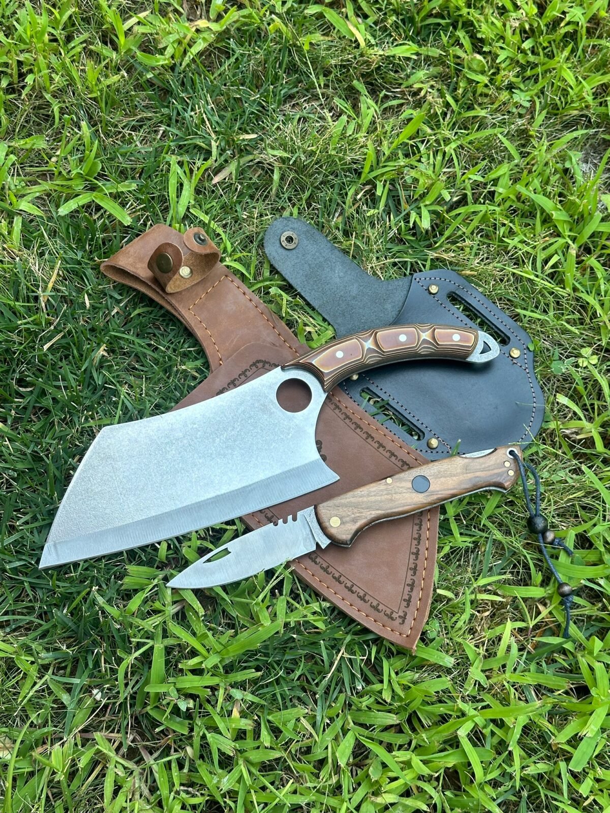 WhatsApp Image 2024-08-18 at 14.26.05 Verzalit Kabza Almazan Şef Bıçağı - Sırttan Kilitli Yaylı Çakı - Görsel 2