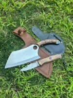 Verzalit Kabza Almazan Şef Bıçağı - Sırttan Kilitli Yaylı Çakı - Görsel 2