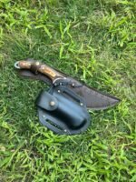 Verzalit Kabza Şef Bıçağı - Sırttan Kilitli Yaylı Çakı - Görsel 4