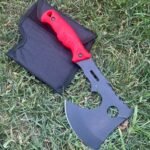 Karbon Çelik Plastik Kabza Kamp Baltası (K)