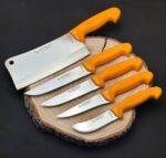 Gold Seri Şef, Kasap, Mutfak, Kurban Bıçak Seti - Gold Seri Satır No:2 - 1