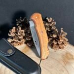 Sırttan Kilitli Sapelli Saplı Yaylı Kamp Çakısı, Av Çakısı, Outdoor Çakı, Katlanır Çakı