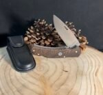 Sırttan Kilitli Venge Saplı Yaylı Kamp Çakısı, Av Çakısı, Outdoor Çakı, Katlanır Çakı - Görsel 3